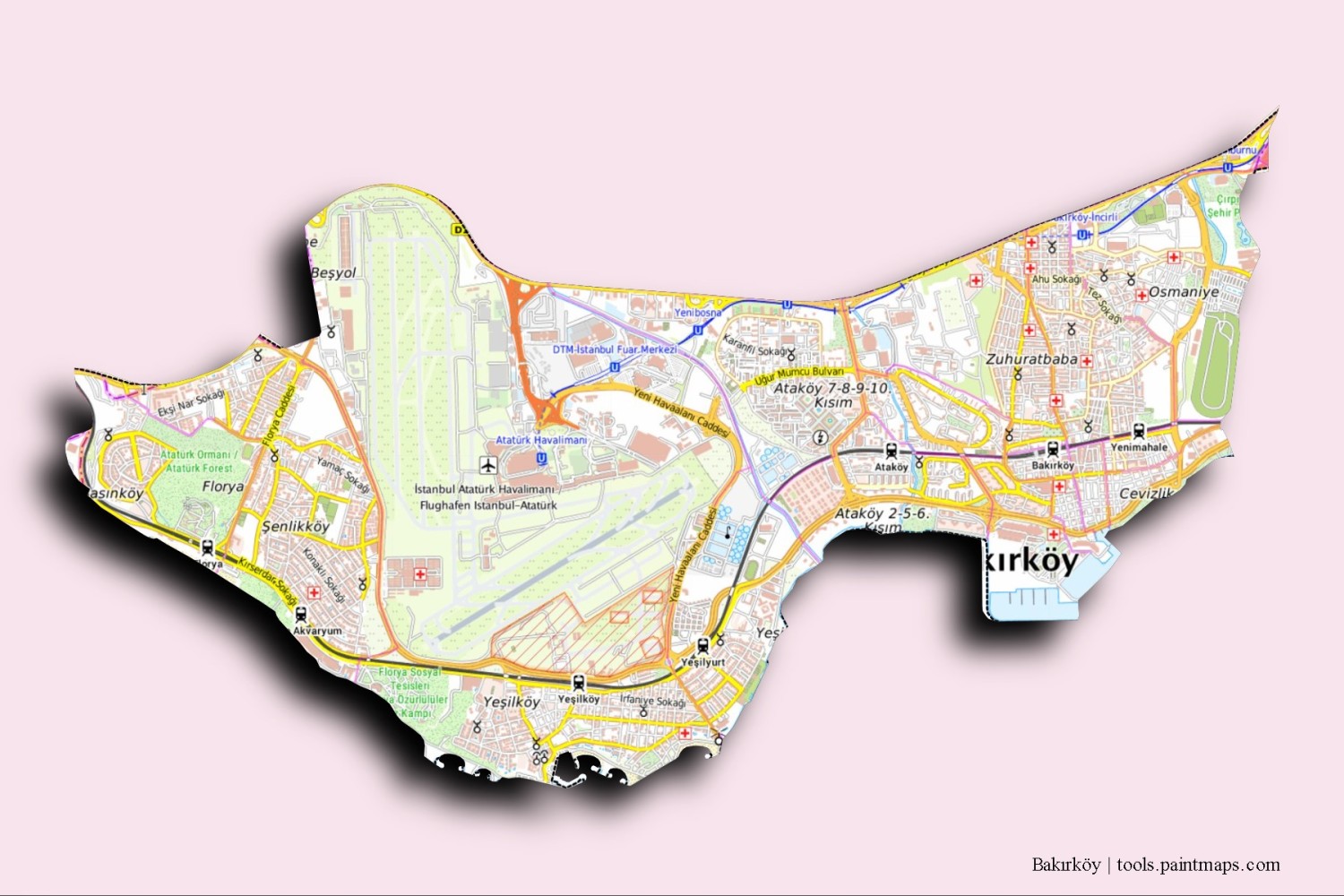 Bakırköy Monitör Alan Yerler
