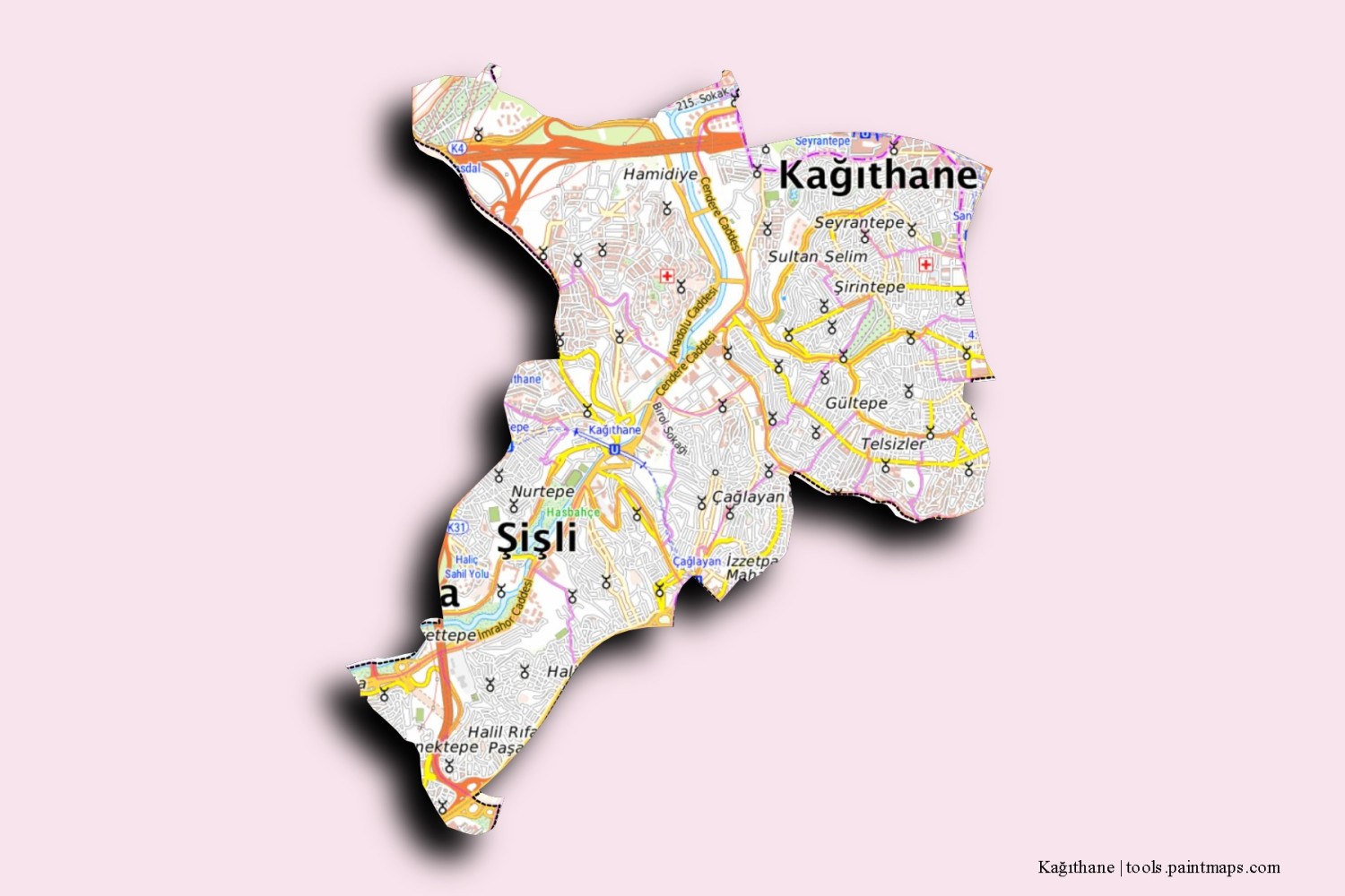 Kağıthane Monitör Alan Yerler